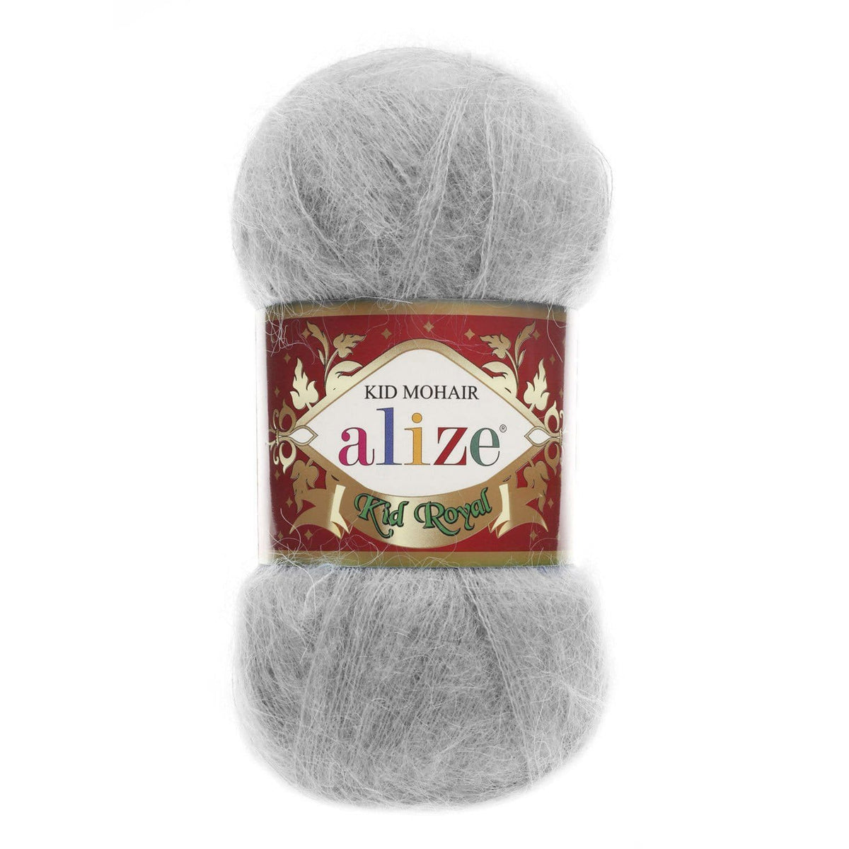 Alize Kid Royal 50 224 Gris clair – fil kid mohair fin