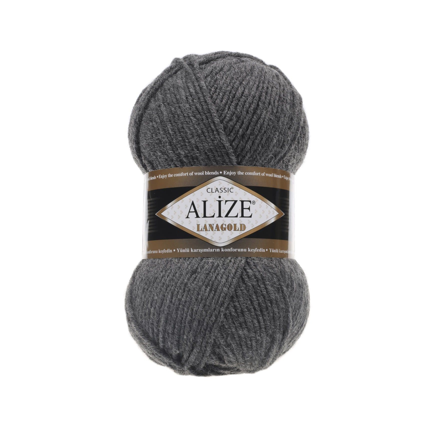 Alize Lanagold Classic Lanagold Medium Grey Melange (182)