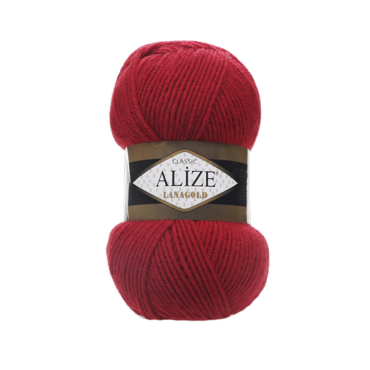 Alize Lanagold Classic 56 Красный – шерсть с акрилом