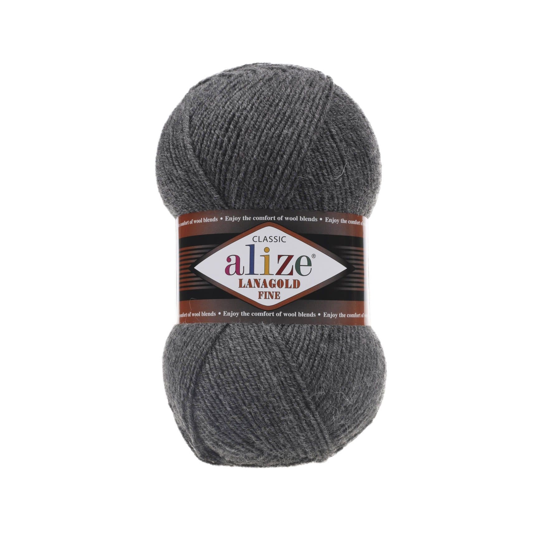 Alize Lanagold Fine Lanagold Fine Medium Grey Melange (182)