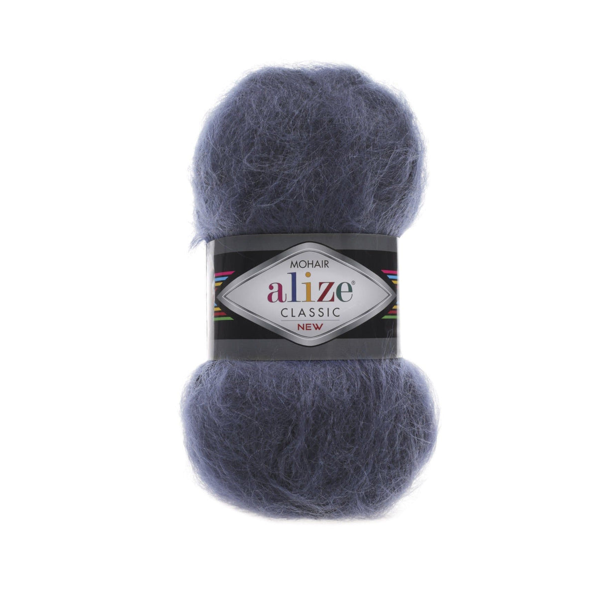 Alize Mohair Classic 411 Džinso melanžinė – akrilo siūlai su moheriu ir vilna