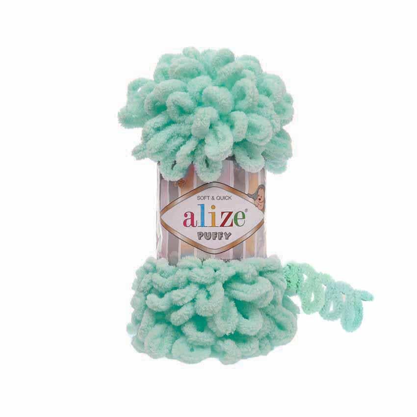 Alize Puffy 19 Jūras putu – dzija ar cilpām