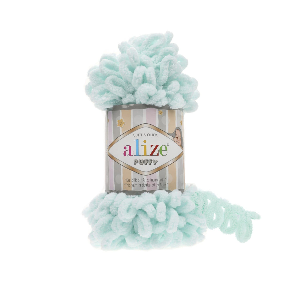 Alize Puffy 15 Jūras putu – dzija ar cilpām