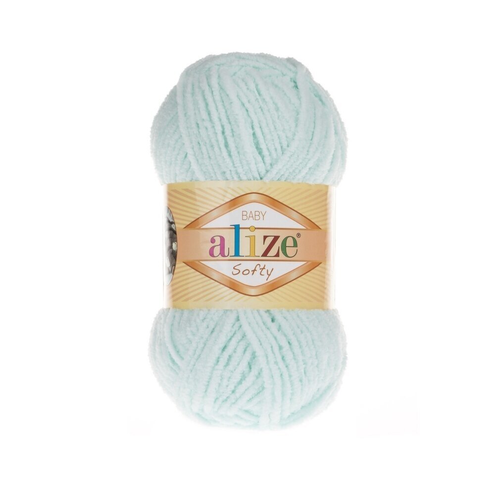 Alize Softy Baby 15 Menthe – fil peluche bébé