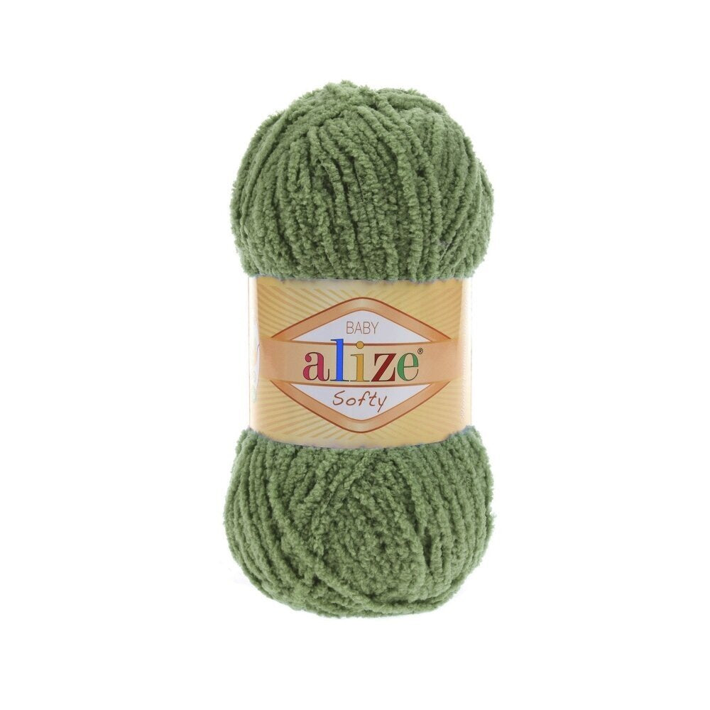 Alize Softy Baby 485 Vert – fil peluche bébé