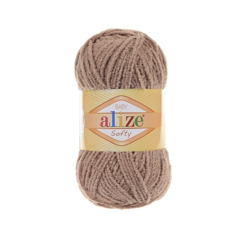 Alize Softy Baby 617 Vison – fil peluche bébé
