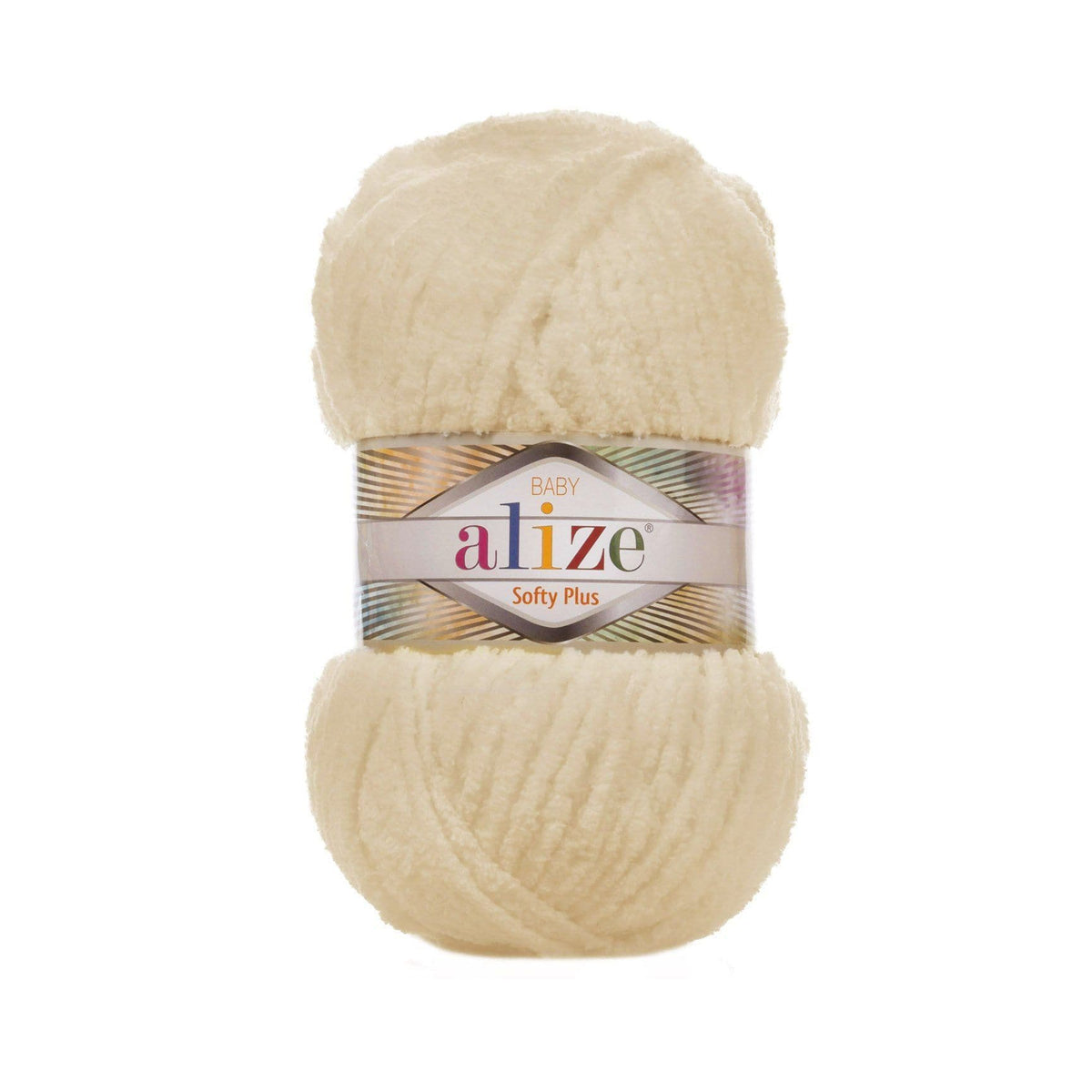 Alize Softy Plus 310 Sand – mjukt frottéliknande garn