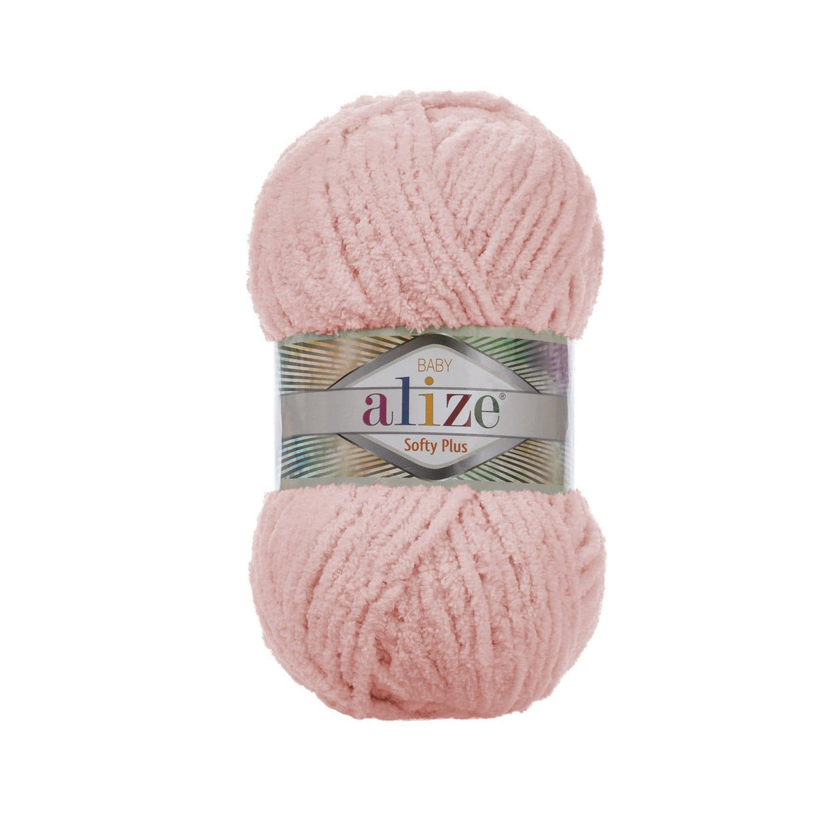 Alize Softy Plus 340 Puderrosa – mjukt frottéliknande garn