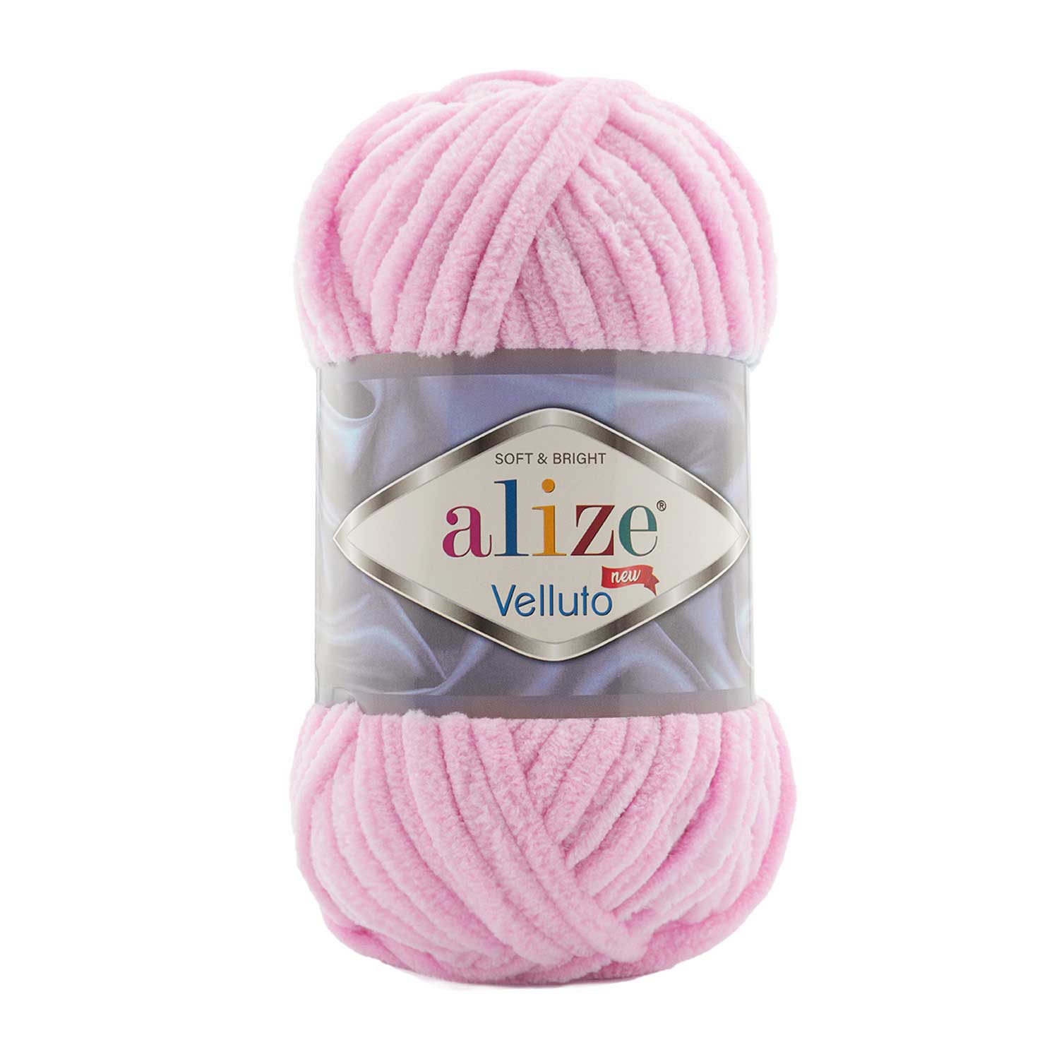 Alize Velluto 31 Baby Pink – chenille yarn
