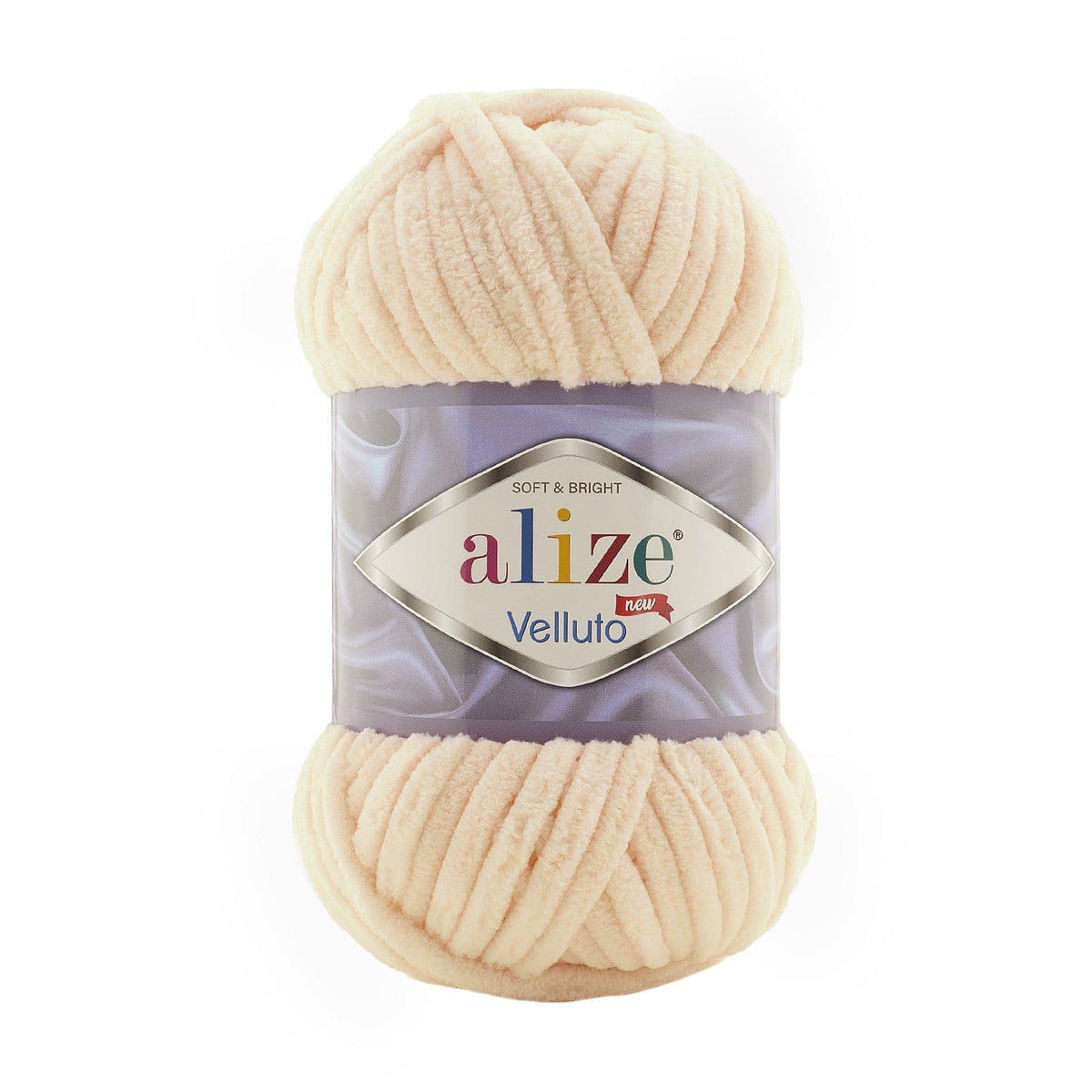 Alize Velluto 310 Sabbia – ciniglia spessa