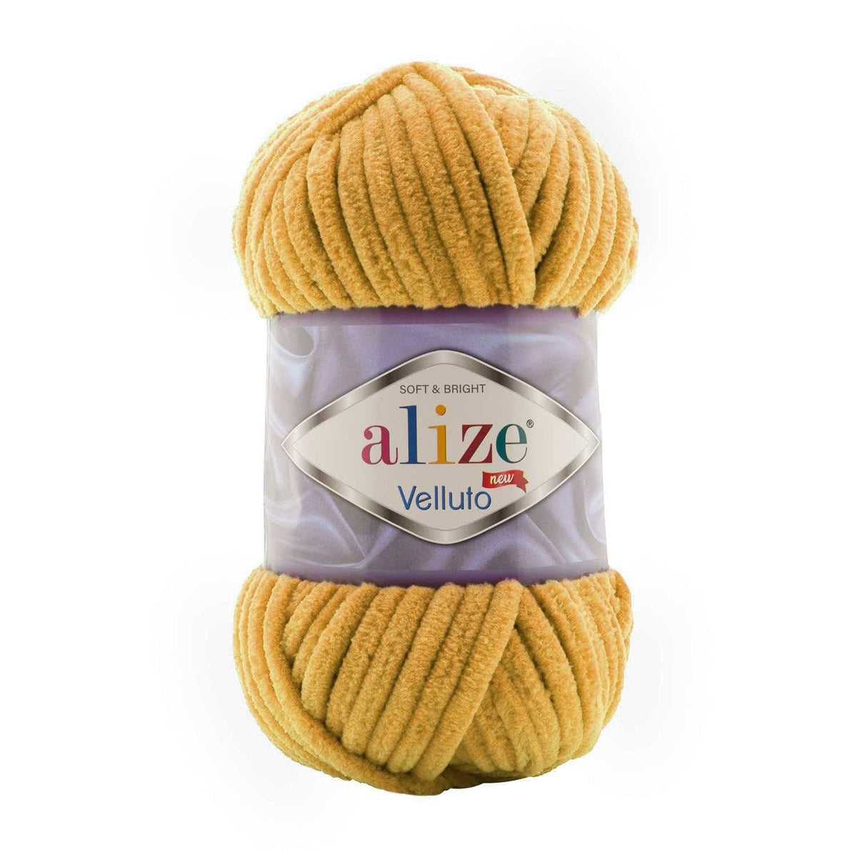 Alize Velluto 2 Zafferano – ciniglia spessa