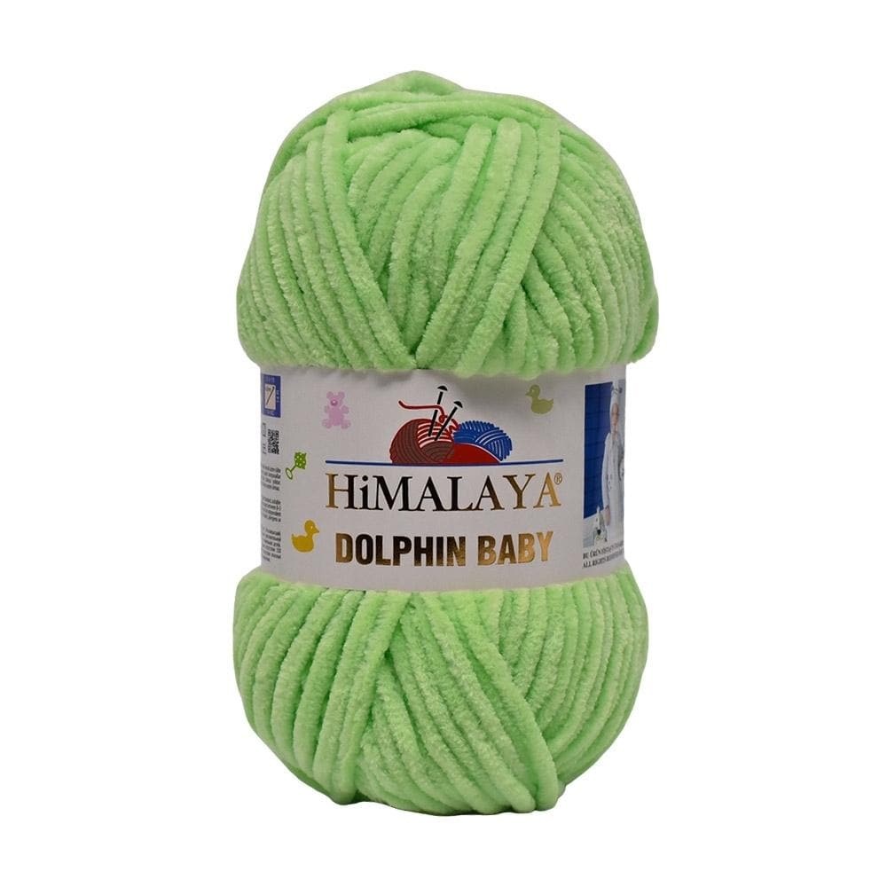 Himalaya Dolphin Baby 80350 Grass Green – plush chenille yarn