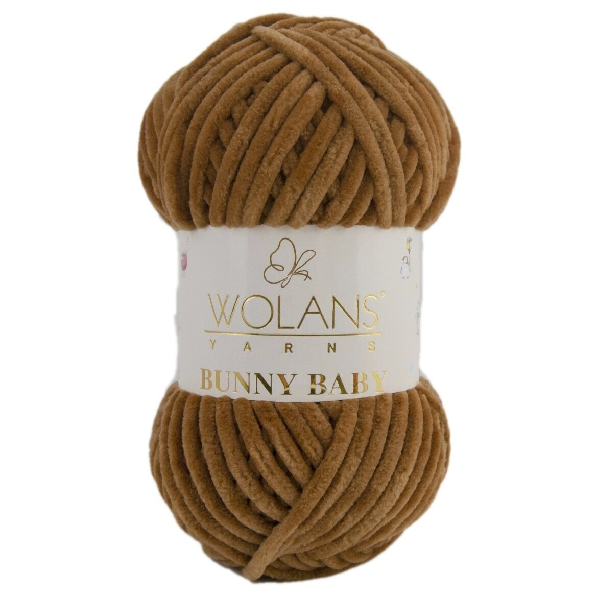 Wolans Bunny Baby 100-19 Tabakas – šenila dzija