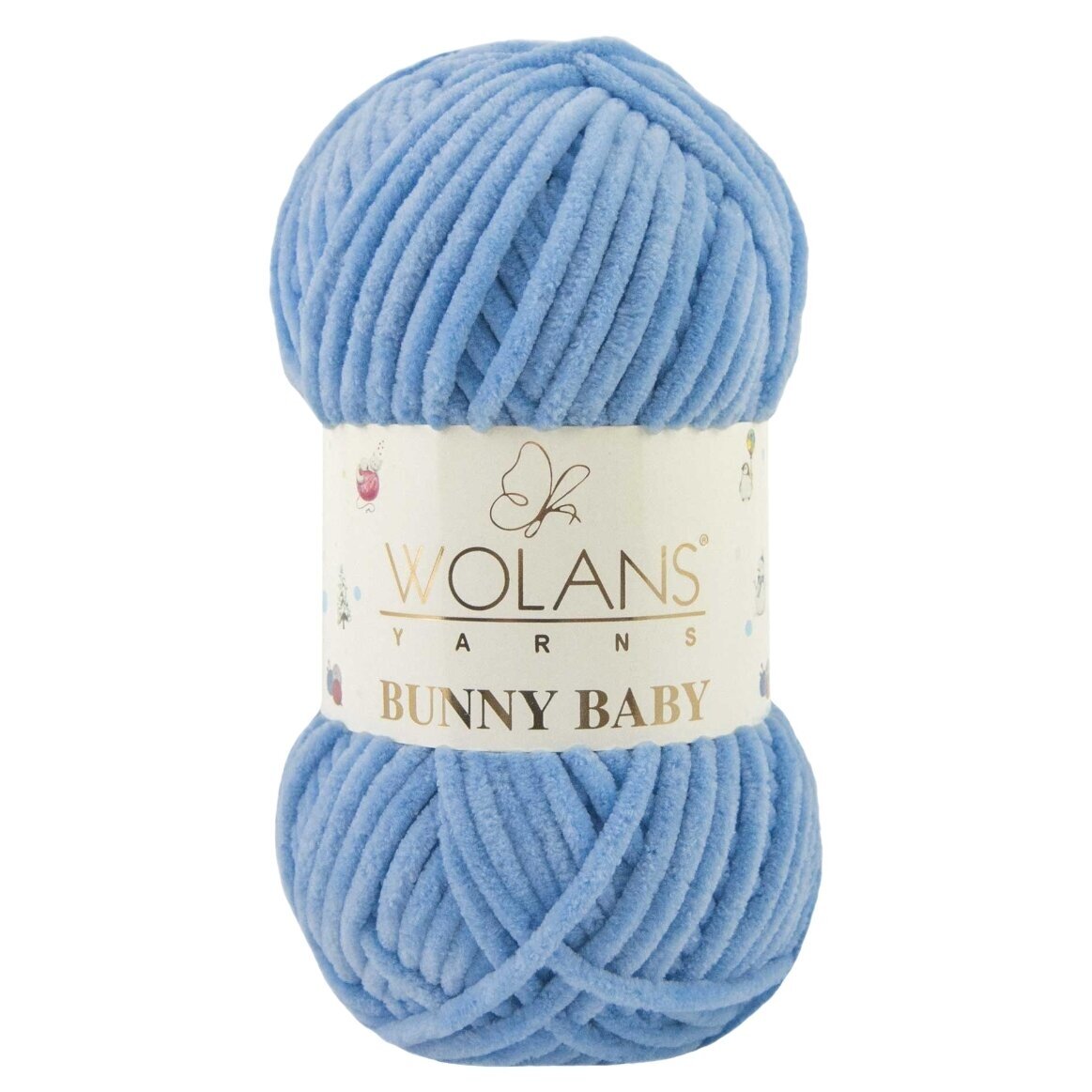 Wolans Bunny Baby 100-50 Rudzupuķu – šenila dzija