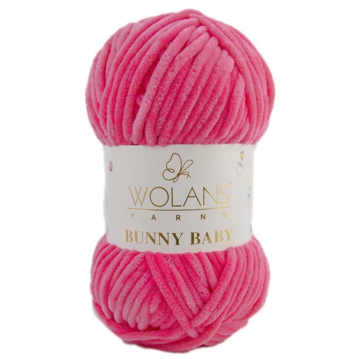 Wolans Bunny Baby 100-64 Arbūza – šenila dzija